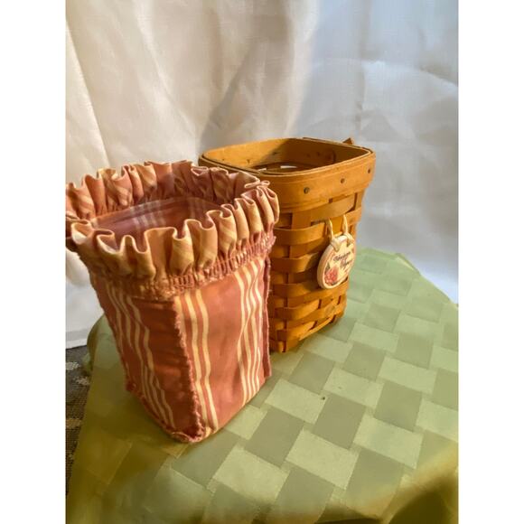 Longaberger Basket American Cancer Society 1998 Signed And Numbered Basket - Picture 14 of 16